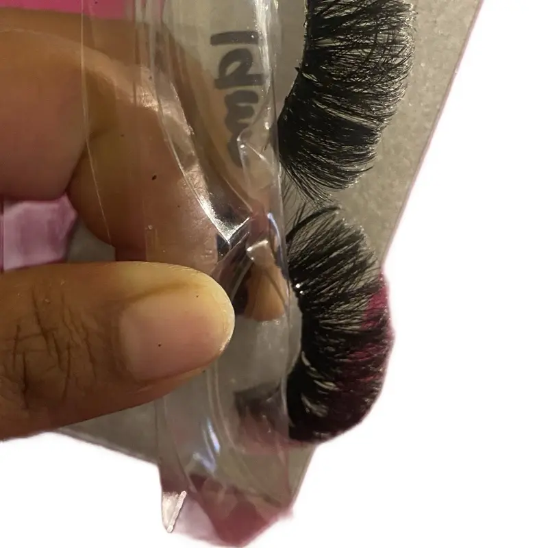 Fluffy Handmade Mink Strips Eyelashes for Eyelash Extension - Cosmetic Makeup Product