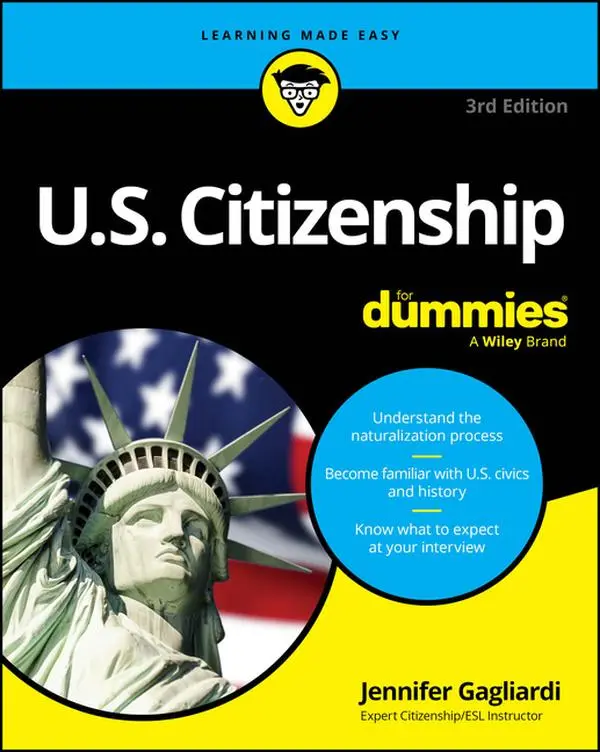U.S. Citizenship for Dummies by Jennifer Gagliardi (Paperback)