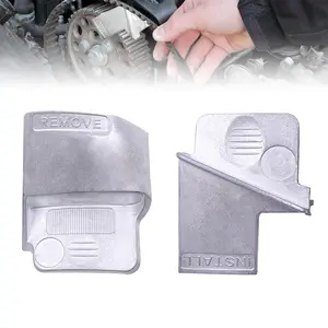 Stretch Belt Mate Kit, 2PCS Serpentine Belt Tool for Timing Belt, Auxiliary Pulley Belt Removal Tool, Metal Streth Remover Installer Tool Kit for Car Trolley Truck Cart Belt