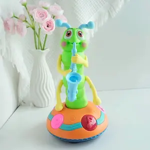 Dancing Twisted Worm Baby Toys Dancing Lights Caterpillar Boys Girls Baby Gift  Play Sensory Cute Nursery