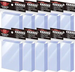 1000 Clear Penny Card Sleeves | Soft Plastic Protectors for Standard Trading, MTG & Sports Cards