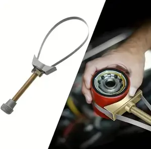 Removal Tool Strap Wrench AdjustableReplacements for Car Truck Oil Filter Wrench, CarOil Filter Removal Band Wrench