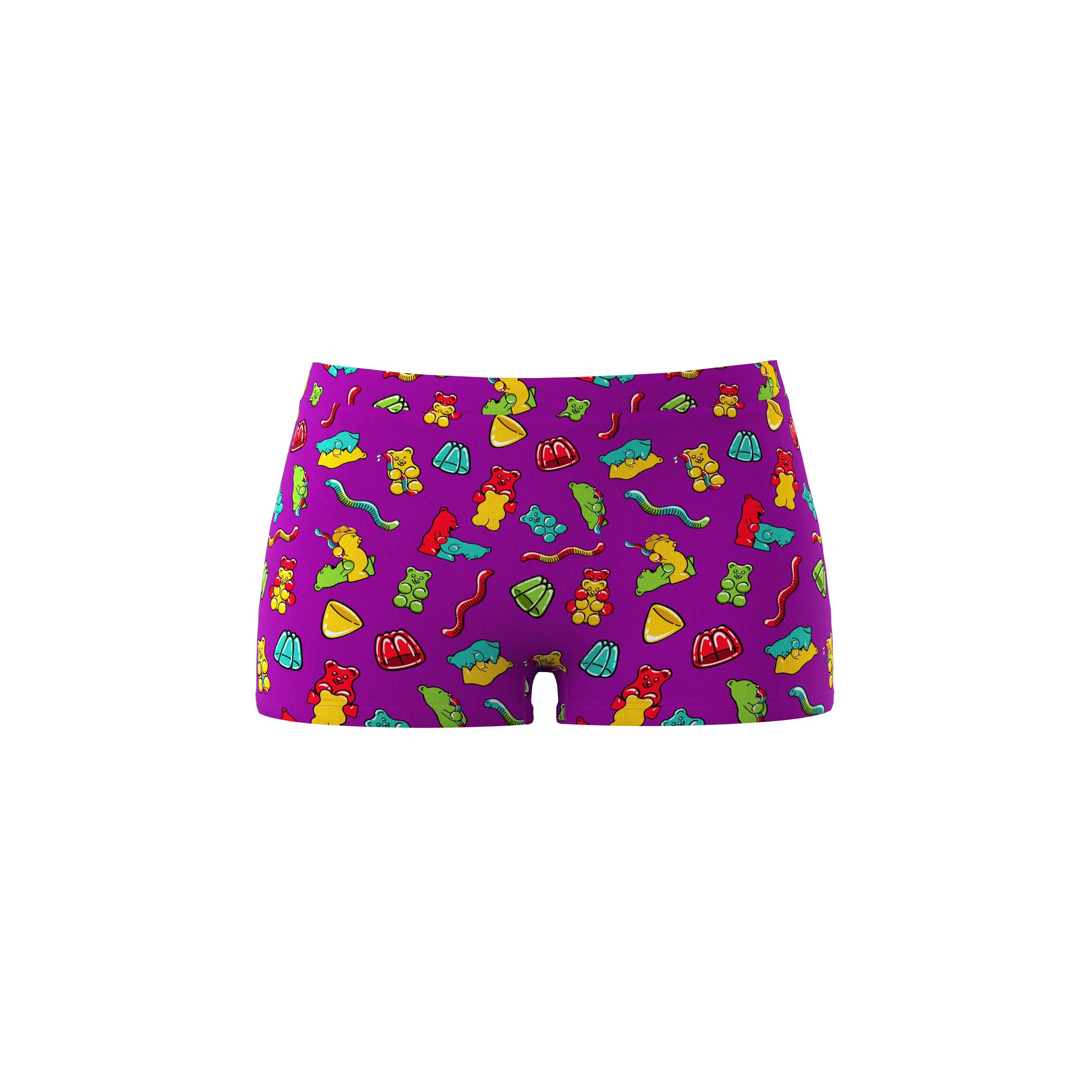 The Naughty Bears | Shinesty Gummy Bear Modal Boyshort Underwear