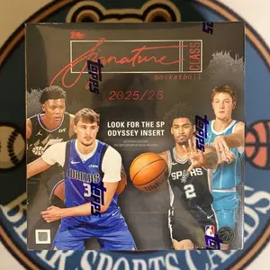 2025 Topps Signature Class Basketball Mega Box
