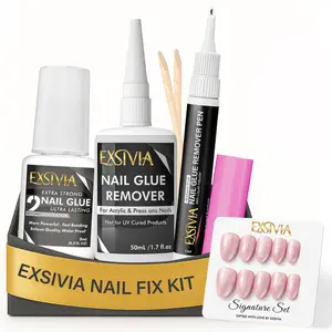 Exsivia Nail Fix Kit – Nail Glue, Remover & Pen Cutics Salon