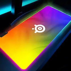 Steelseries Mouse Pad Rgb Xxl Laptop Mat Gaming Mousepad Backlit Keyboard Gamer Girl Table Pads Desk