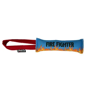 LibertyPaw Firefighter Firehose Dog Tug Toy