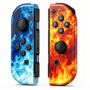 GARYKI Wireless Switch Controller for Switch/Lite/OLED, Support Motion Control/Wake-up/Dual Vibration-DualFlame