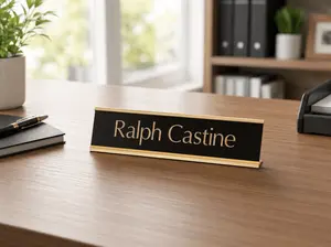 Name Plate Insert