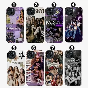KATSEYE Phone Case v2 Touch - Gnarly - Gabriela  SIS & Beautiful Chaos Era  K-Pop Girl Group Phone Case Compatible with for iPhone 17, 16, 15, 14, 13, 12, 11