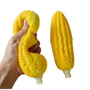 Corn Stress Relief Toy, Funny and Cute Stretchable Soft Gel Toy, Squeeze Toy for Adults and Kids, Soft Gel Stress Relief Toy, Easter Party Favor, Birthday Gift, Small Gift Bag Filler