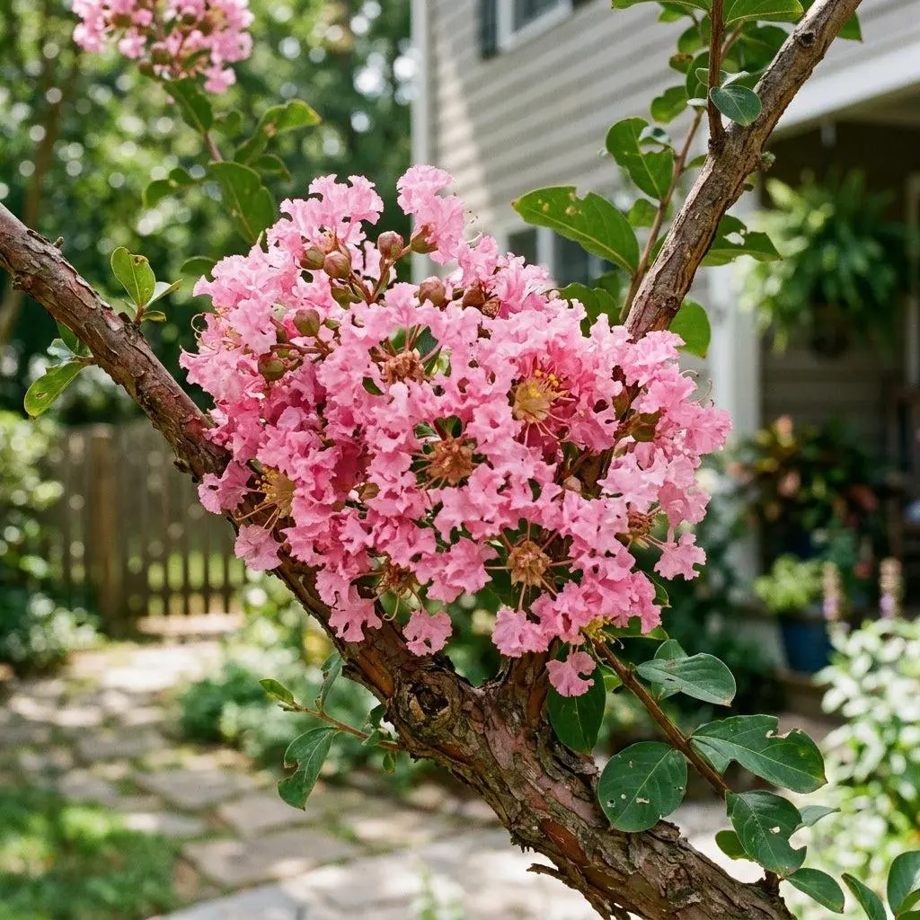 100 Crape Myrtle Seeds for Planting - Heirloom Crape Myrtle Flower Seeds for Home Garden