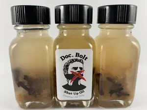 Doc Bolt Shut Up Oil (Tapa Boca) Formula for Spiritual Binding & Court Work 1oz Bottle
