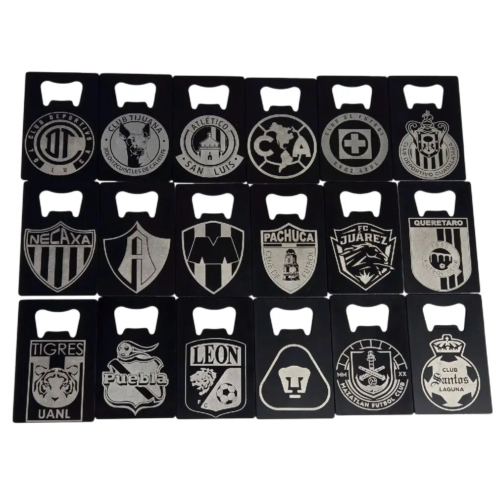 Futbol Mexicano Stainless Card bottle opener Futbol Mexicano Stainless Card bottle opener