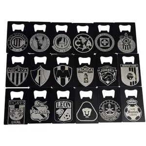 Futbol Mexicano Stainless Card bottle opener
