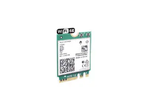 Intel AX210.NGWG Wireless Adapter IEEE 802.11ax PCI Express Intel AX210.NGWG Wireless Adapter IEEE 802.11ax PCI Express