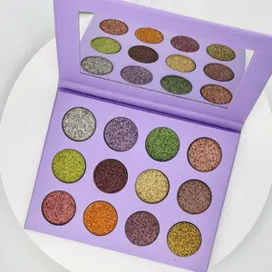 Universe Stars Palette - Purple Eyeshadow Palette with Assorted Colors and Sparkling Effects