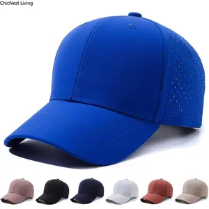 Sunscreen and Waterproof Baseball Cap, Adjustable Strap, Lightweight and Breathable, Suitable for Both Men and Women, Duckbill Brim, Breathable and Quick-Drying Top Hat, Ideal for Golf, Running, Rowing and Hiking
