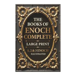 The Complete Books of Enoch: 1, 2 & 3 Enoch Ancient Texts, Large Print, Illustrated with Authentic Artwork, Insightful Introductions and Commentary