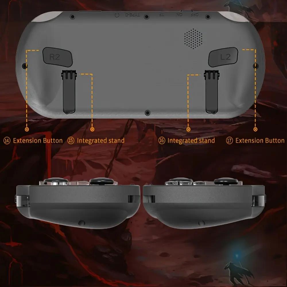 【DealsForYouDays】SF3000 Retro Handheld Game Console — 4.5-inch IPS screen, wireless portable design, compact body, multi-emulator support, built-in storage, includes 16GB TF card (gift for boys and girls)