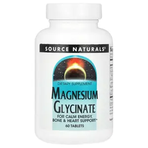 Source Naturals Magnesium Glycinate, 60 Tablets