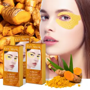 3 boxes of turmeric butterfly collagen eye mask, 360-degree moisturizing of the skin around the eyes, eye care products