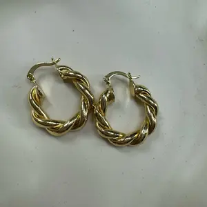 Small Braided Hoops