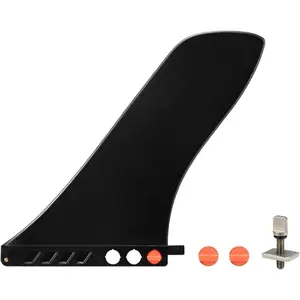 Touring Center Fin for Paddleboards, Replacement Fins for Surfing, Stand-up Paddle Board Longboard Surfboard, No Tool Installation Needed