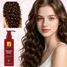 200ml Argan Oil & Avocado Blend Leave-In Hair Cream - Anti-Frizz Conditioner for Curly/Wavy Adults, Moisture-Boosting, Hydrating, Volumizing, Dandruff & Hair Fall Reducing, Non-Sticky, Bouncy Texture Enhancer, Smooth-Locking Formula