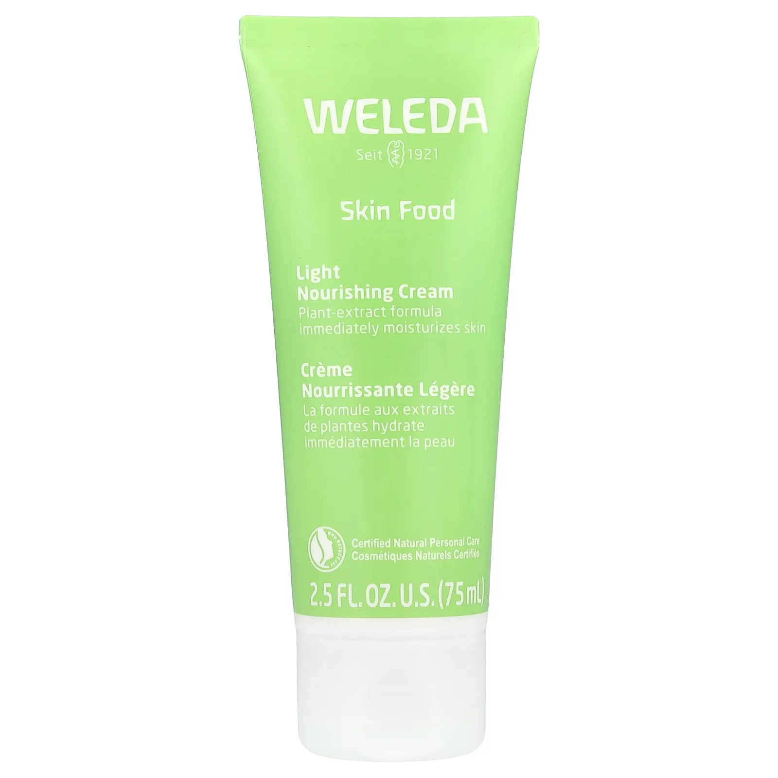 Weleda Skin Food, Light Nourishing Cream, 2.5 fl oz (75 ml)