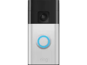Ring Battery Doorbell, Satin Nickel