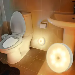 USB Rechargeable Night Light, Adjustable Lights, Kitchen Cabinet Lamp, Closet Light, Dorm Room Stairs Wireless Wall Mounted Light