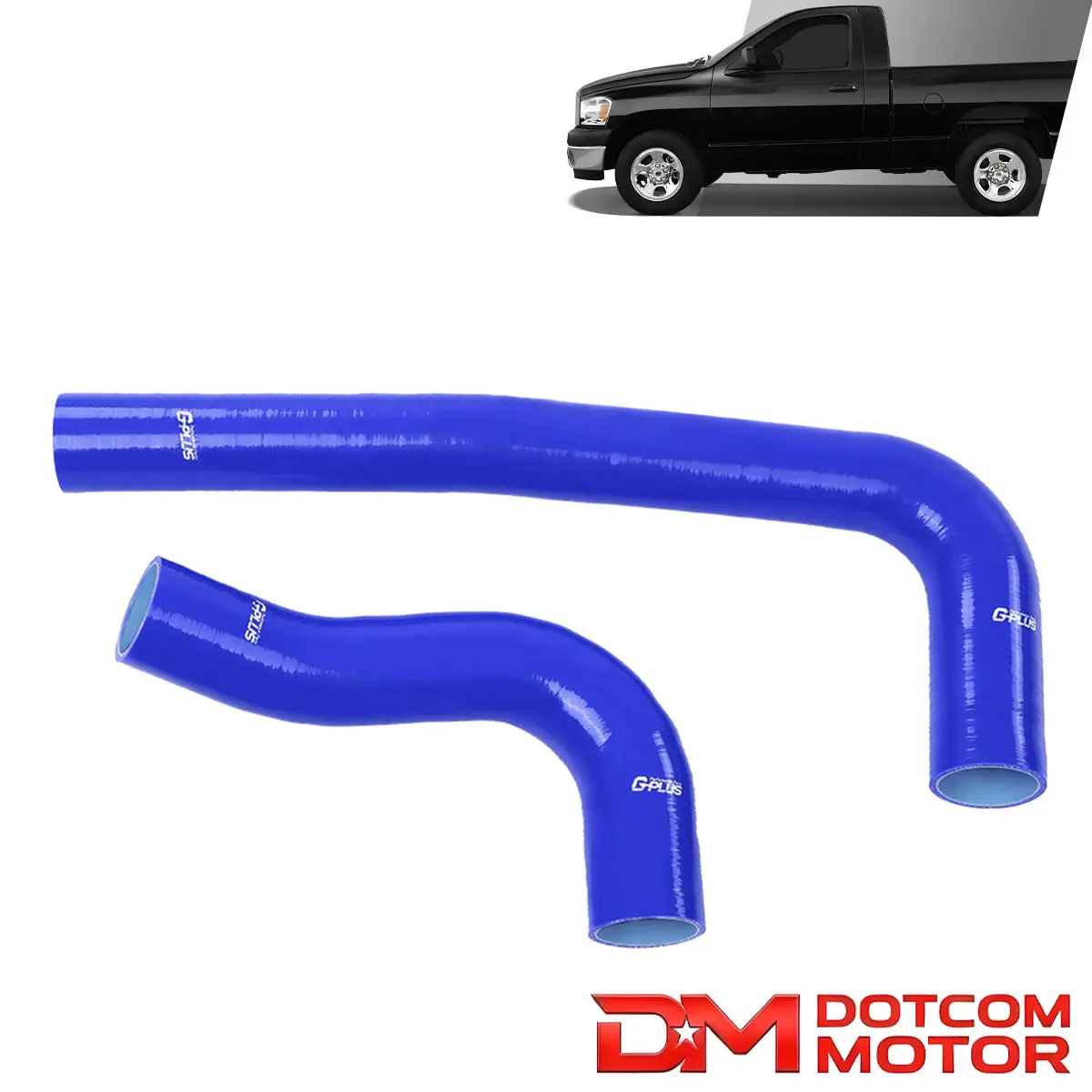 Silicone Radiator Coolant Hose Kit Fit For 03-10 Dodge Ram  Blue  5.9L 6.7L Cummins Diesel