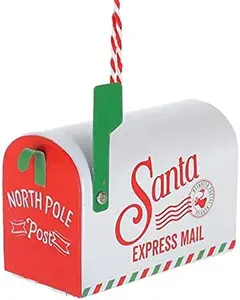 Santa Express Christmas Mailbox Ornament Holiday Tree Decor