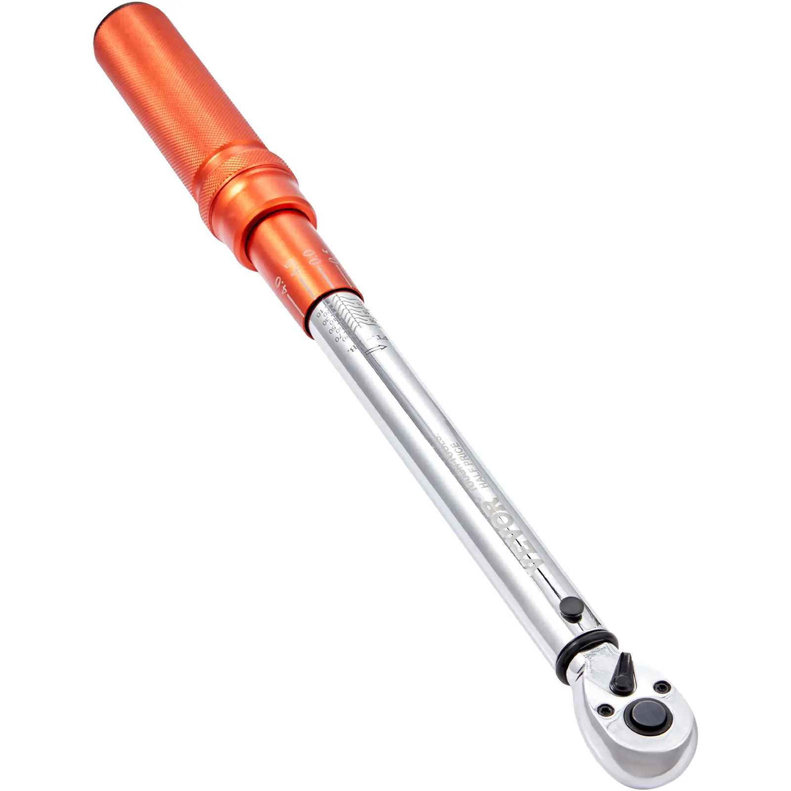 【summerfinds】VEVOR Torque Wrench, 3/8-inch Drive Click Torque Wrench 10-80ft.lb/14-110n.m, Dual-Direction Adjustable Torque Wrench Set, Mechanical Dual Range Scales Torque Wrench Kit with Adapters Extension Rod