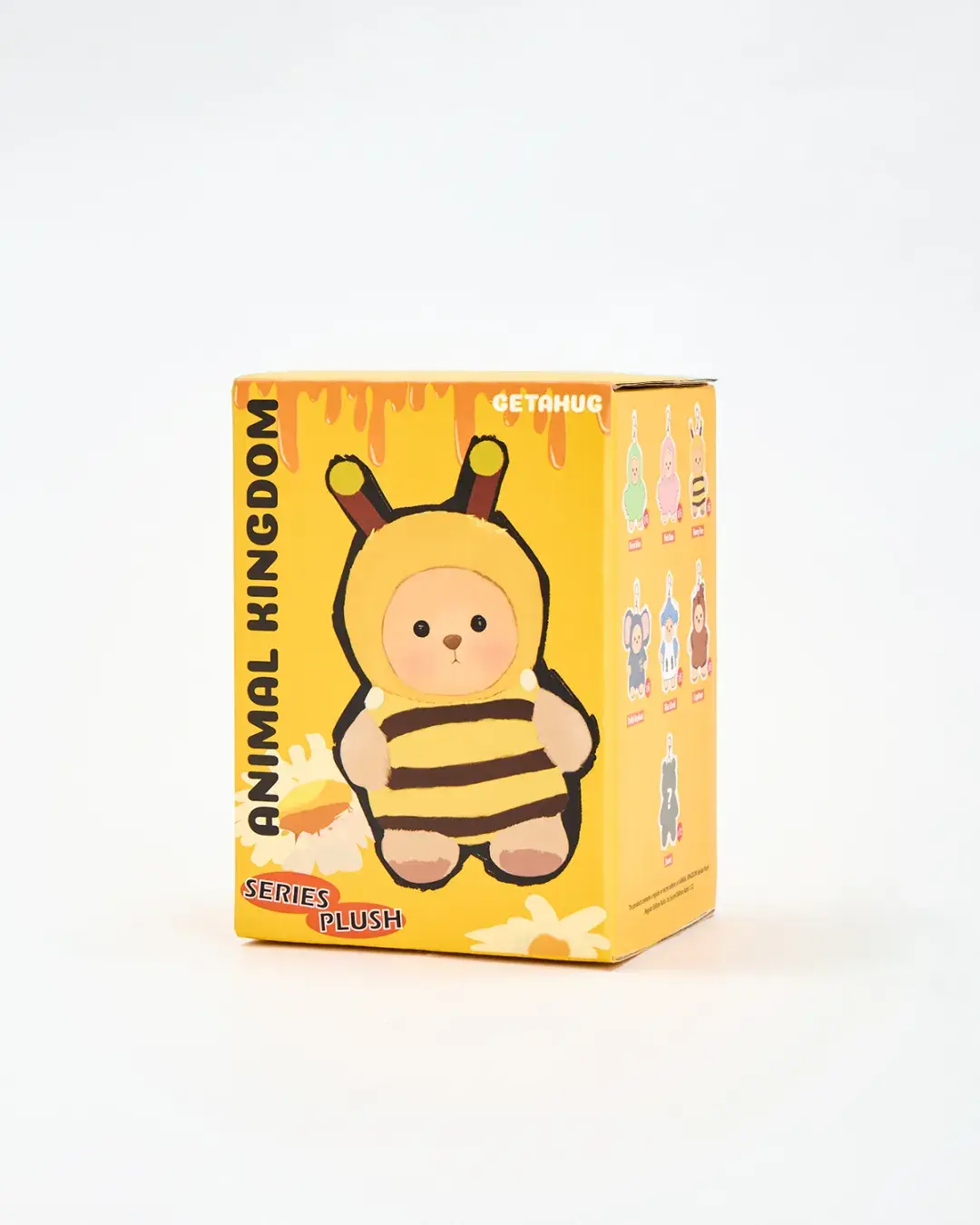 Getahug Animal Kingdom Series Soft Plush Collectible Stuffed Toy Blind Bag - 5.9in Mini Hug Single Surprise Pack, Random Shipping Within Same Series, Polyester Keychain Pendant Bag Charm, Wipe-Clean/Warm Water Handwash, For All Ages, Cute Fun Collectible