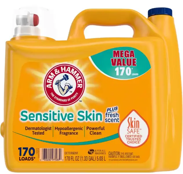 170 fl. oz. Sensitive Skin Plus Fresh Scent Liquid Laundry Detergent, 170 Loads