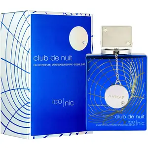 ARMAF Club de Nuit Iconic for Men Eau de Parfum Spray 3.6 Oz / 6.8 Oz | Citrus Aroma Fragrance for Men