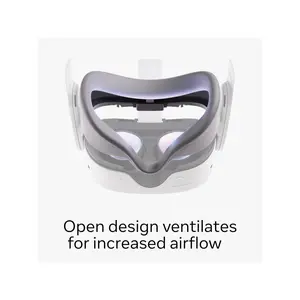Meta Quest 3s Breathable Facial Interface — Works with Meta Quest 3S — Increases Comfort — Installs in Seconds
