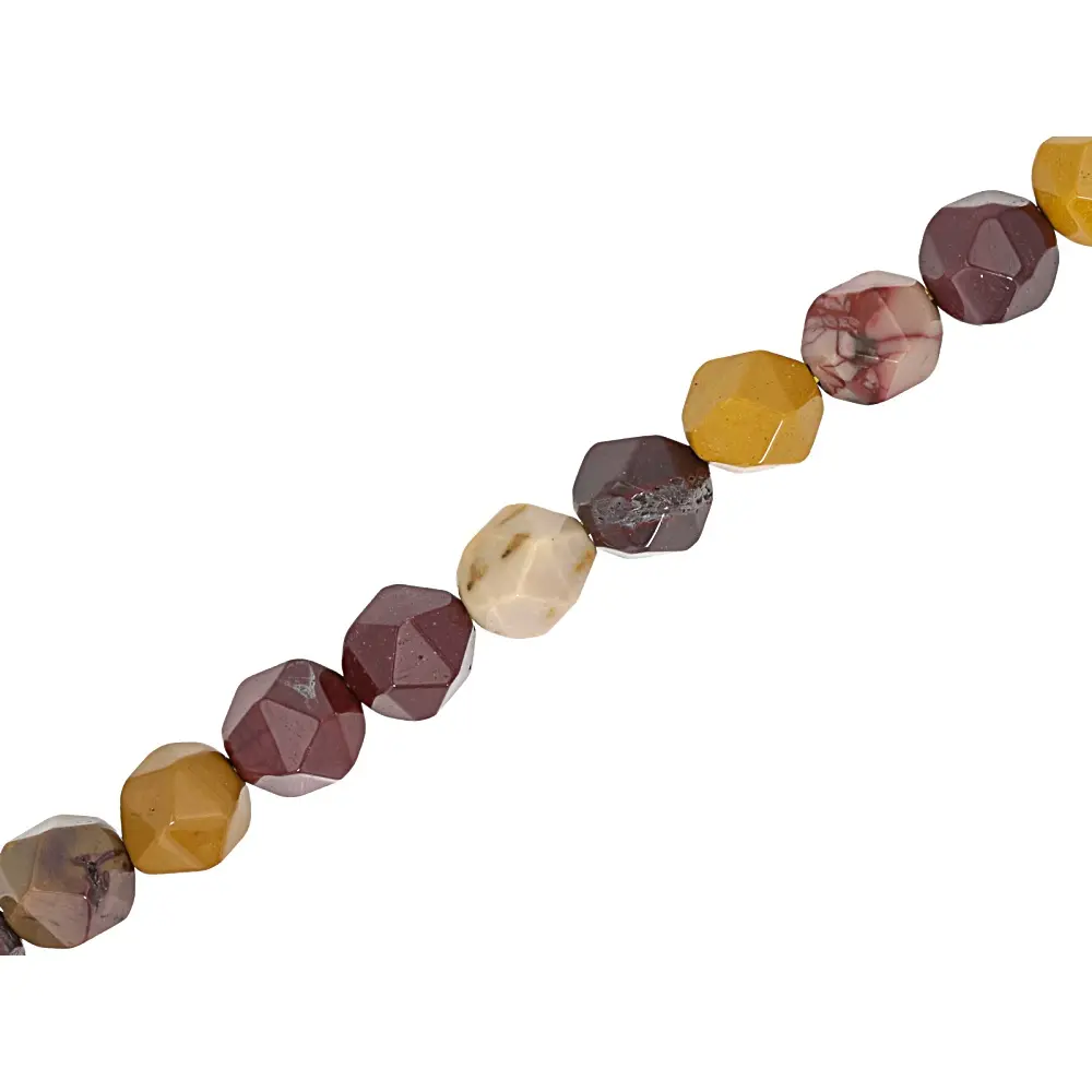 JTV Mookaite 8mm Faceted Bead Strand Approximately 13-14" in Length JTV Mookaite 8mm Faceted Bead Strand Approximately 13-14" in Length