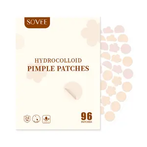 SOVEE Skincare Pimple Patches - Gentle, Non-Irritating, 12mm Hydrocolloid for Full Face and Body, with Tea Tree Oil, Salicylic Acid & Centella Asiatica - All-Day Skincare Solution.