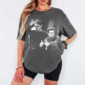 [Sale up to 50%] [Free Ship] Comfort Colors Chandler Bing Shirt, Retro Friends Shirt, 90s Style Movie T-Shirt, Funny Gifts