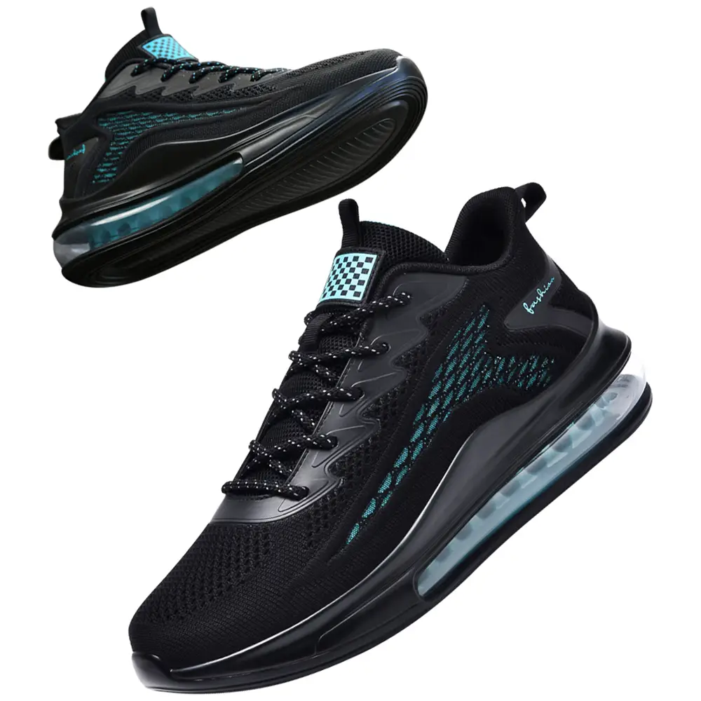 Ubetif Mens Slip On Walking Shoes Non Slip Running ShoesBreathable Workout Shoes Lightweight Gym Sneakers