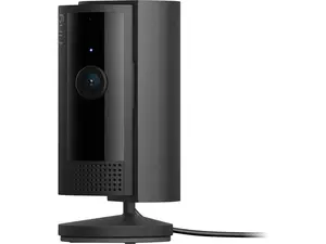 Ring Indoor Cam 2nd Gen, Versatile Indoor Surveillance Camera, Black