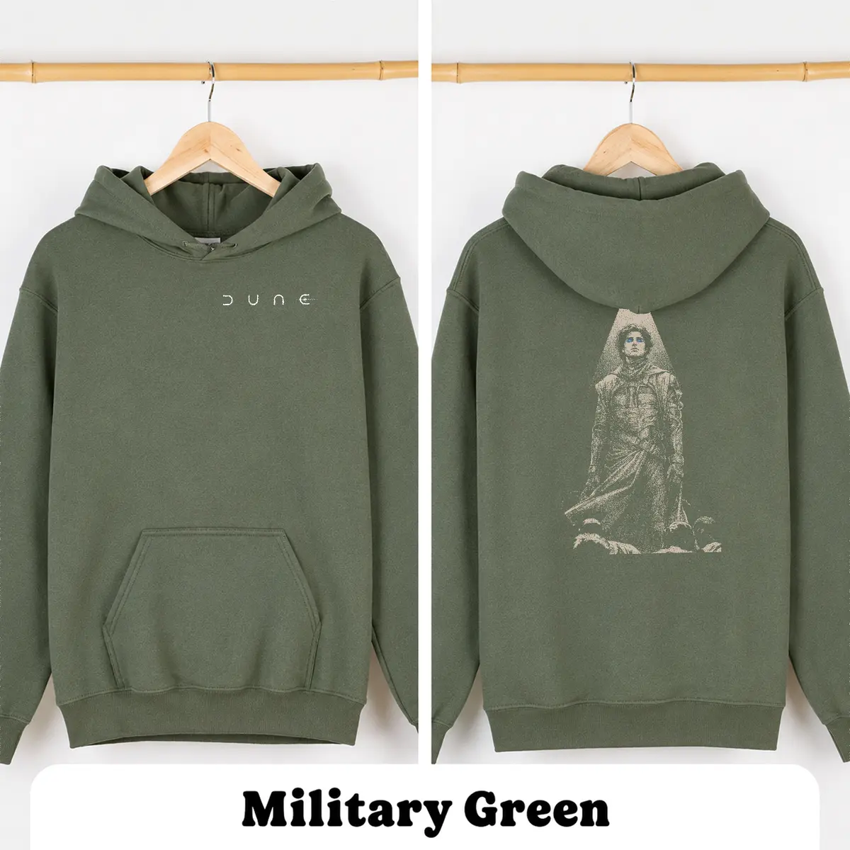 Women's Paul Atreides Dune Hoodie - Retro Graphic Cotton Blend Seamless Pullover, Straight Round Neck Apparel, Simple Loose Fit Casual Streetwear, Gift for Movie Fans, Party Wear