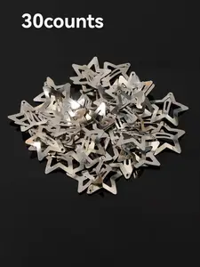 Women Star Hair Clips Set, Star Shape, Street Style Y2K Trendy Design, Random Pattern, Suitable for Daily Casual, All Seasons Wear