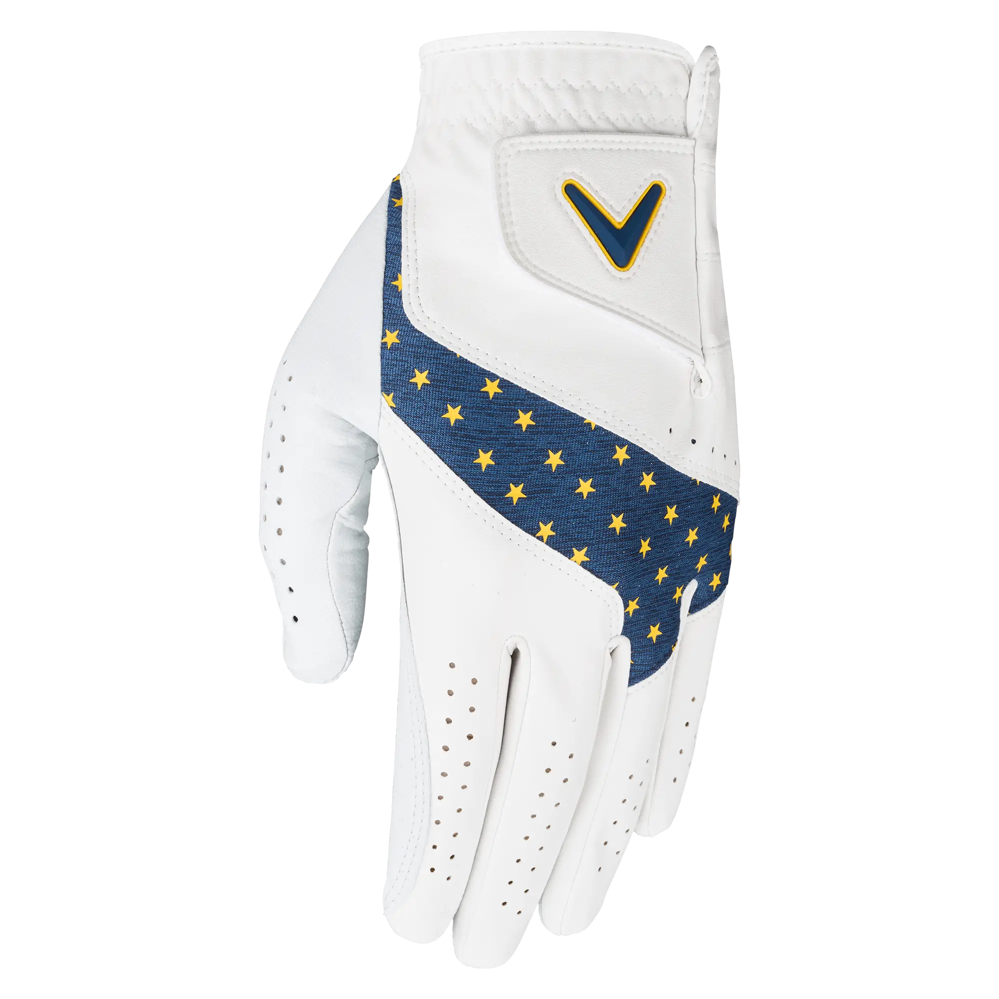 Callaway Golf Team Europe Fusion Men's Golf Glove in Navy/Navy | Size: Large