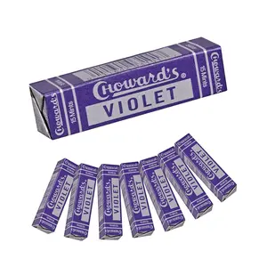Choward's Violet Mints Candy (Pack of 8)