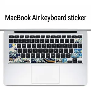 Apple Macbook Air Keyboard Stickers, Durable Replacement Keycaps, Easy DIY Installation, Perfect Fit for Macbook Air 13.6 Inch M2/m3/m4/m5