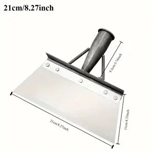 Heavy-Duty Garden Shovel Head - Manual Weeding, Scraping & Edging Tool| No Handle Needed, Farm & Outdoor Use  Multi-Functional Flat Edging Shovel  (No Handle) multifunctional cleaning clean Handle-Free